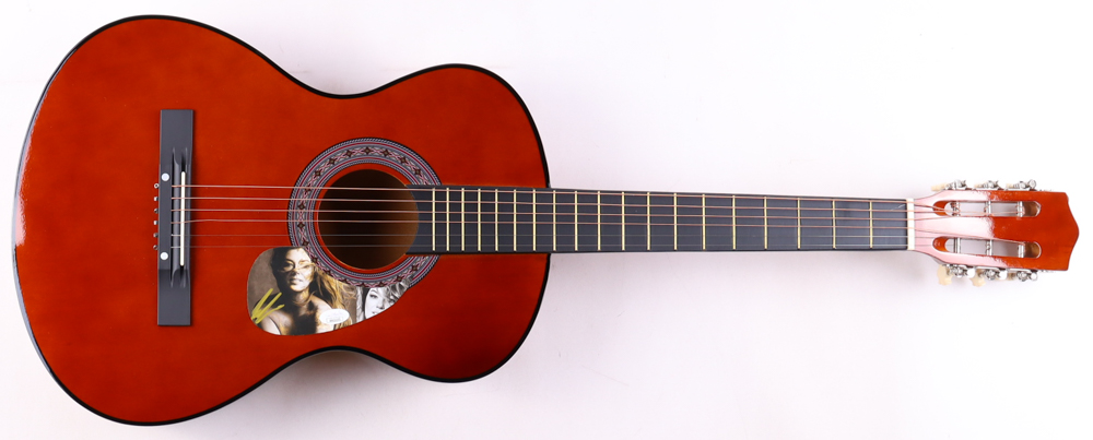 Shania Twain Signed 38" Acoustic Guitar (JSA) at PristineAuction.com Shania Twain Signed 38" Acoustic Guitar (JSA) at PristineAuction.com