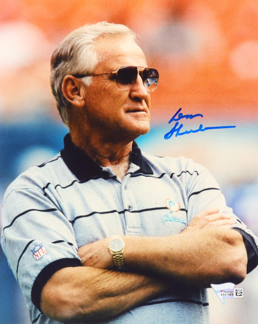 Don Shula Signed Dolphins 8x10 Photo (Fanatics) at PristineAuction.com Don Shula Signed Dolphins 8x10 Photo (Fanatics) at PristineAuction.com