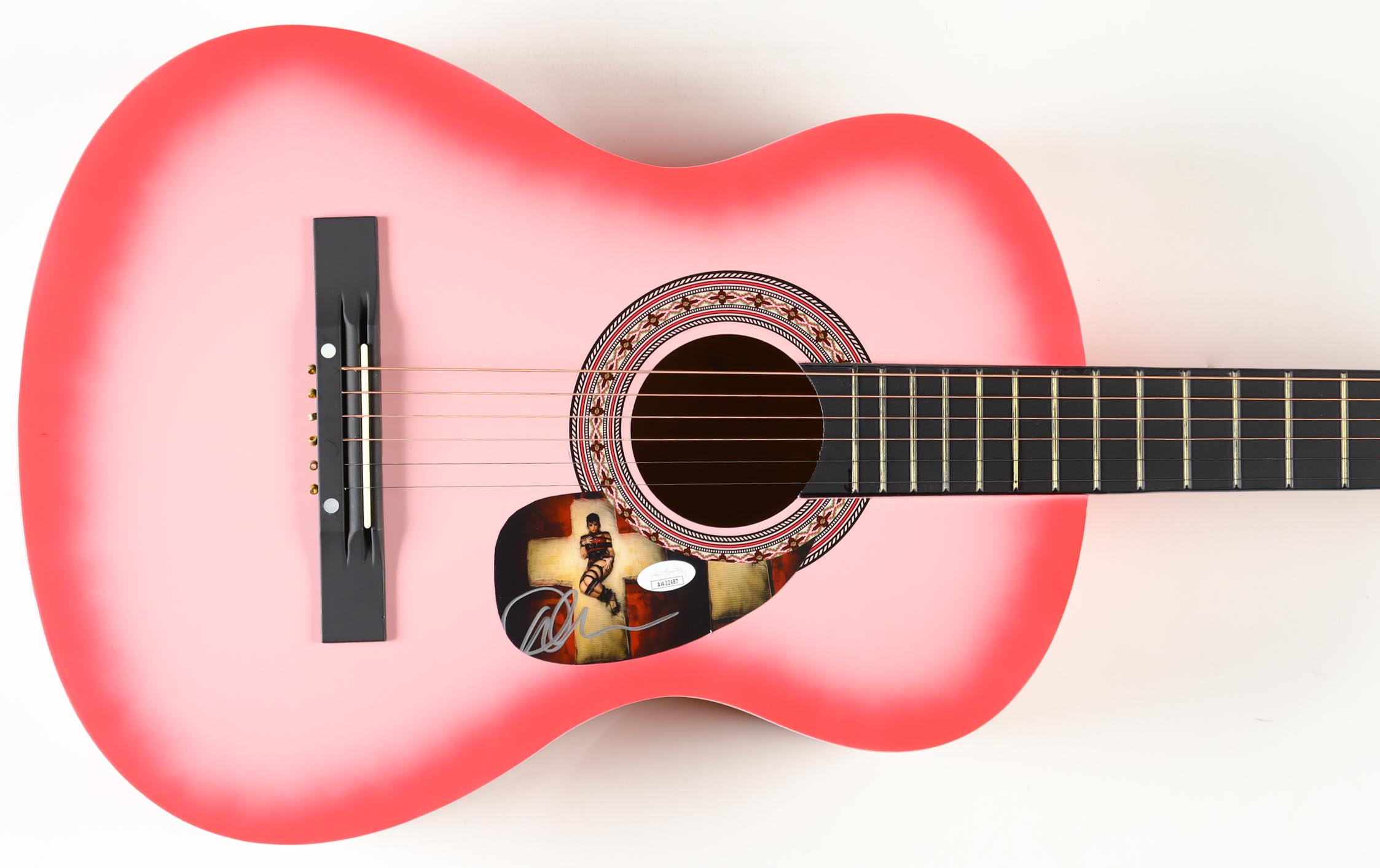 Demi Lovato Signed 38" Acoustic Guitar (JSA) at PristineAuction.com Demi Lovato Signed 38" Acoustic Guitar (JSA) at PristineAuction.com