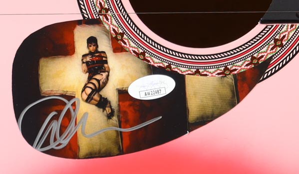 Demi Lovato Signed 38" Acoustic Guitar (JSA) at PristineAuction.com Demi Lovato Signed 38" Acoustic Guitar (JSA) at PristineAuction.com