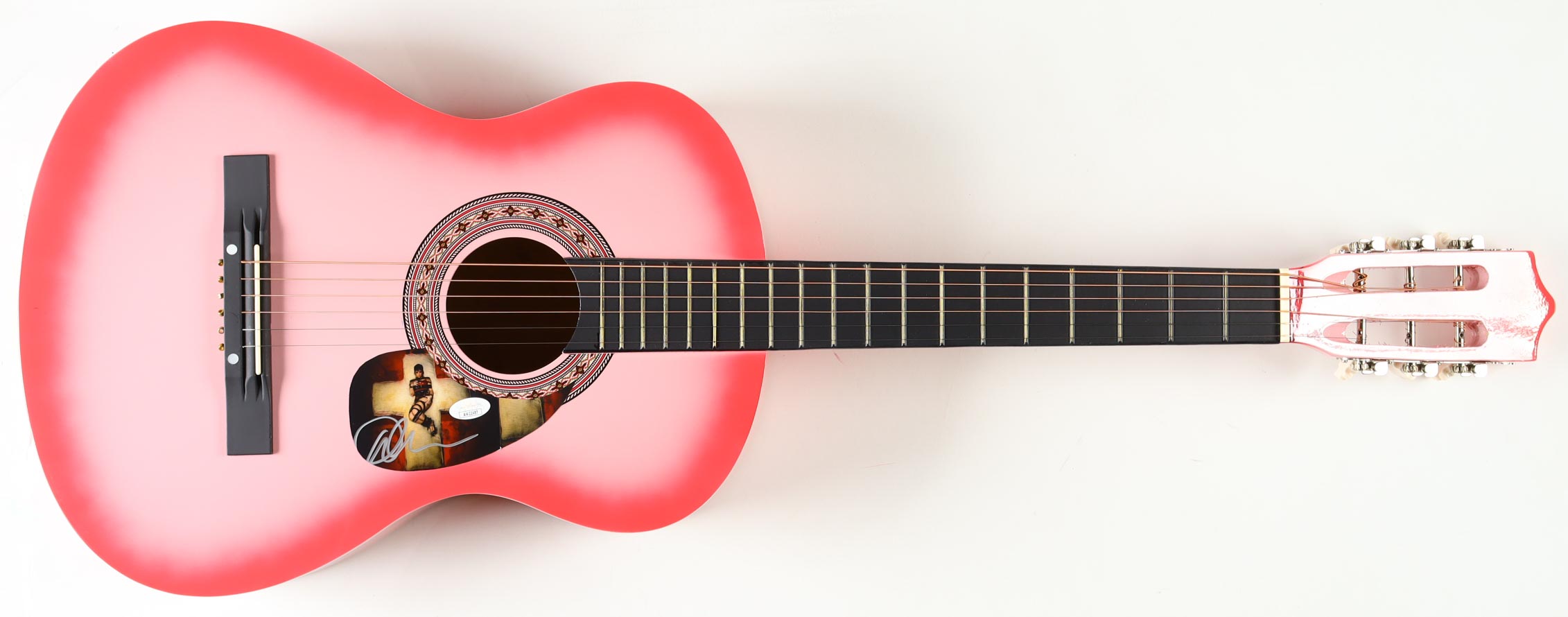 Demi Lovato Signed 38" Acoustic Guitar (JSA) at PristineAuction.com Demi Lovato Signed 38" Acoustic Guitar (JSA) at PristineAuction.com