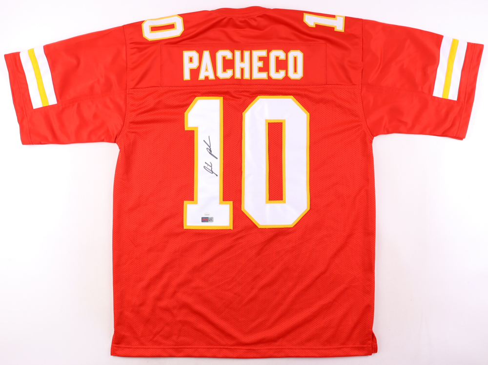 Isiah Pacheco Signed Jersey (JSA & PIA) at PristineAuction.com Isiah Pacheco Signed Jersey (JSA & PIA) at PristineAuction.com