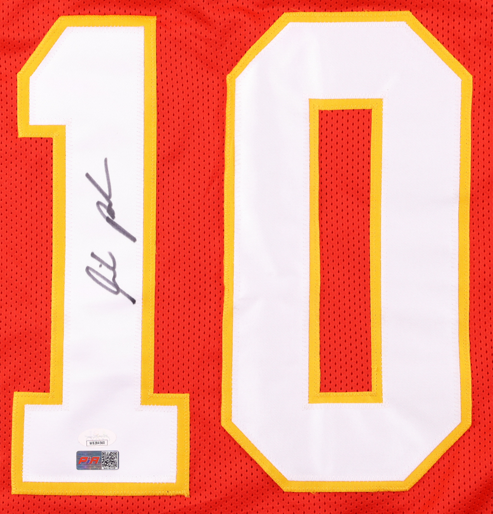Isiah Pacheco Signed Jersey (JSA & PIA) at PristineAuction.com Isiah Pacheco Signed Jersey (JSA & PIA) at PristineAuction.com
