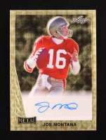 Joe Montana 2024 Leaf Legacy Collection "1990 Leaf" #90L-JM1 Autograph SP Variation #1/1 at PristineAuction.com