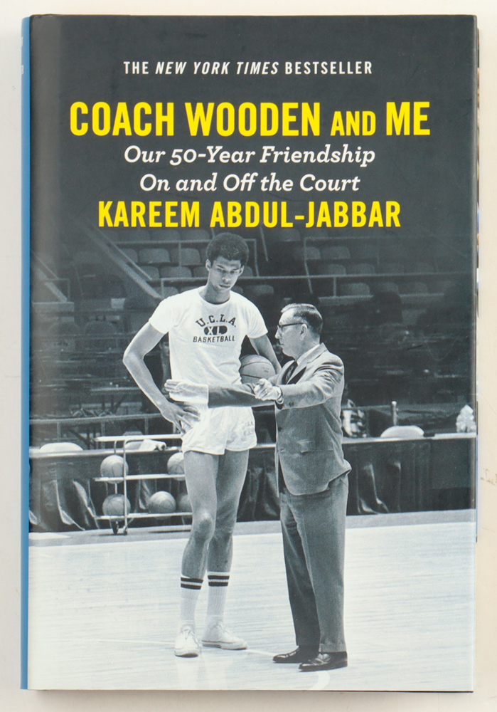 Kareem Abdul-Jabbar Signed "Coach Wooden and Me" Hardcover Book (Beckett) at PristineAuction.com Kareem Abdul-Jabbar Signed "Coach Wooden and Me" Hardcover Book (Beckett) at PristineAuction.com