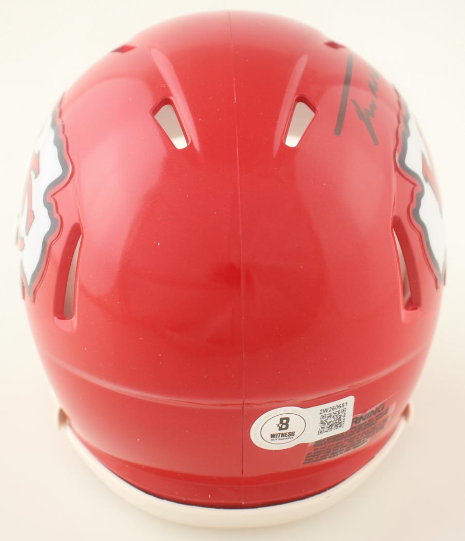 Trent McDuffie Signed Chiefs Speed Mini Helmet (Beckett) at PristineAuction.com Trent McDuffie Signed Chiefs Speed Mini Helmet (Beckett) at PristineAuction.com