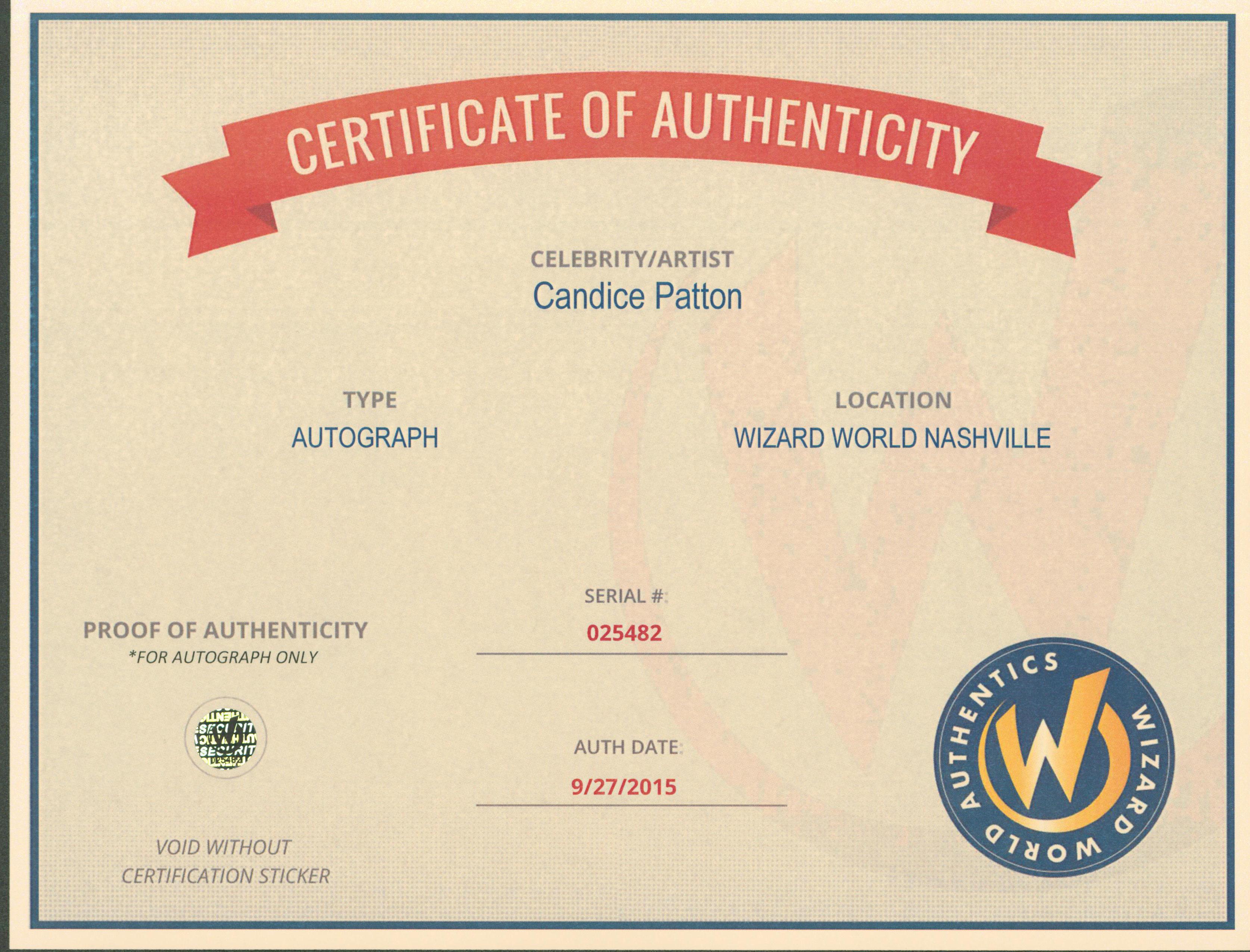 Candice Patton Signed "The Flash" 8x10 Photo (Wizard World) at PristineAuction.com Candice Patton Signed "The Flash" 8x10 Photo (Wizard World) at PristineAuction.com