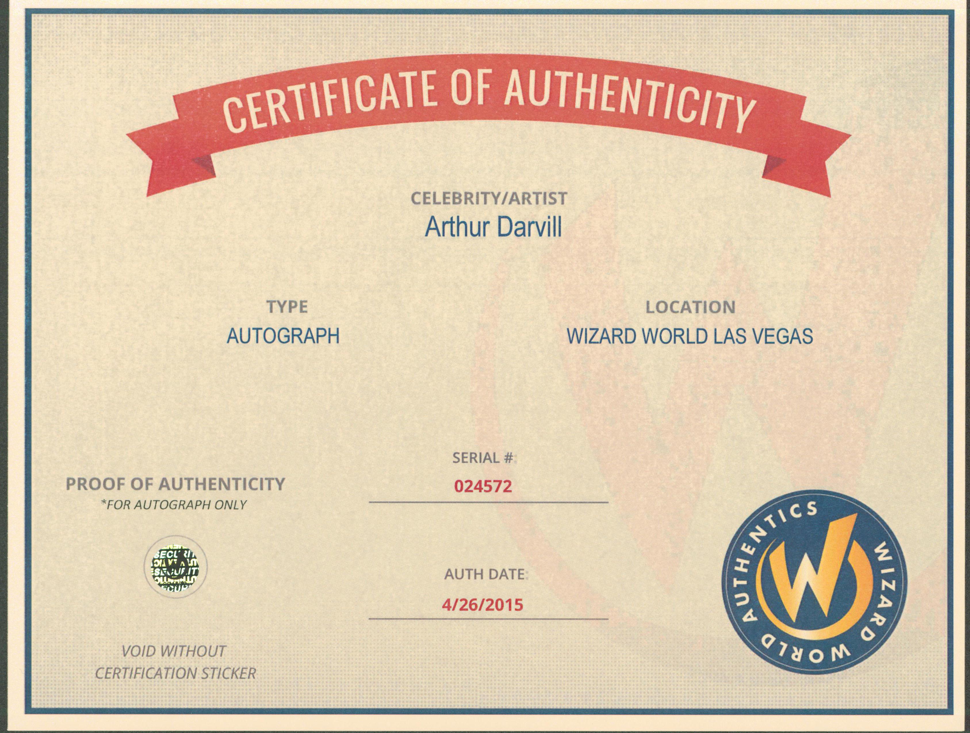 Arthur Darvill Signed "Doctor Who" 8x10 Photo (Wizard World) at PristineAuction.com Arthur Darvill Signed "Doctor Who" 8x10 Photo (Wizard World) at PristineAuction.com