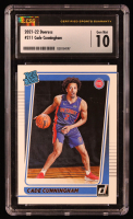 Cade Cunningham 2021-22 Donruss #211 RR RC (CSG 10) at PristineAuction.com