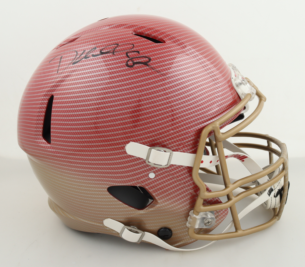 Dante Hall Signed Full-Size Authentic On-Field Hydro-Dipped Helmet (Beckett) at PristineAuction.com Dante Hall Signed Full-Size Authentic On-Field Hydro-Dipped Helmet (Beckett) at PristineAuction.com