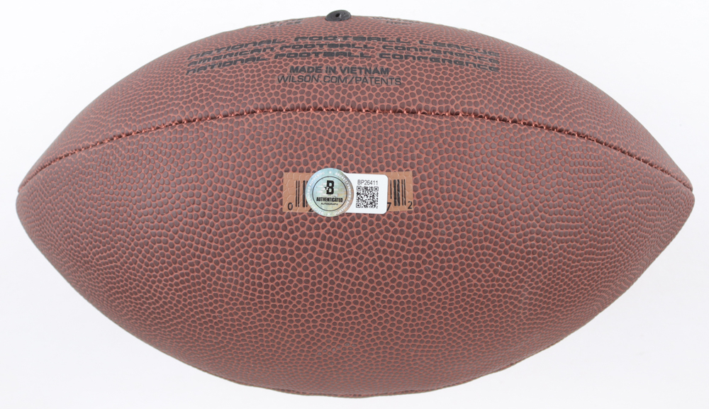 Jahmyr Gibbs Signed NFL Football (Beckett) at PristineAuction.com Jahmyr Gibbs Signed NFL Football (Beckett) at PristineAuction.com