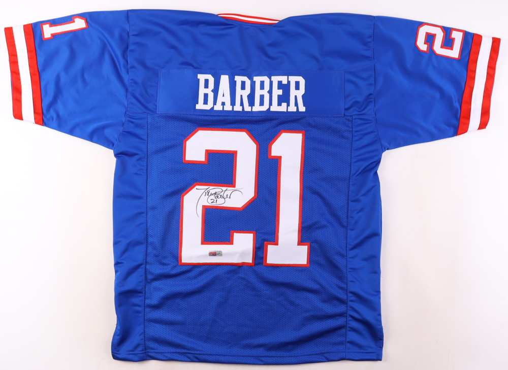 Tiki Barber Signed Jersey (PIA) at PristineAuction.com Tiki Barber Signed Jersey (PIA) at PristineAuction.com