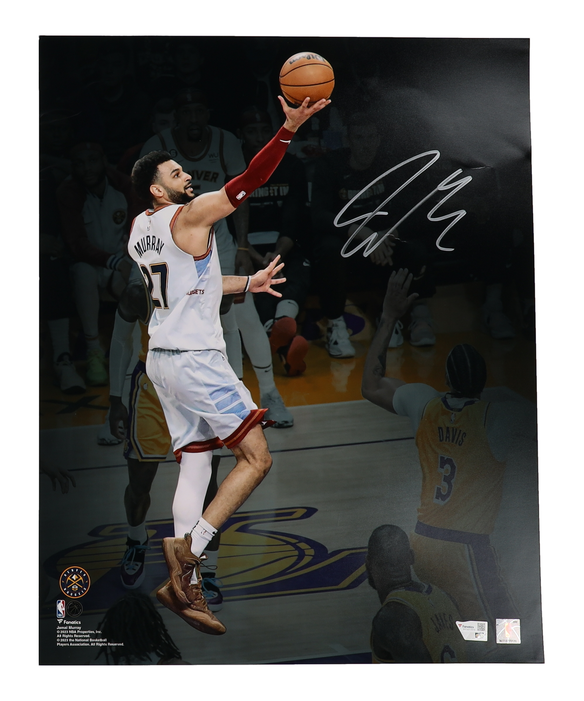 Jamal Murray Signed Nuggets 16x20 Photo (Fanatics) at PristineAuction.com Jamal Murray Signed Nuggets 16x20 Photo (Fanatics) at PristineAuction.com