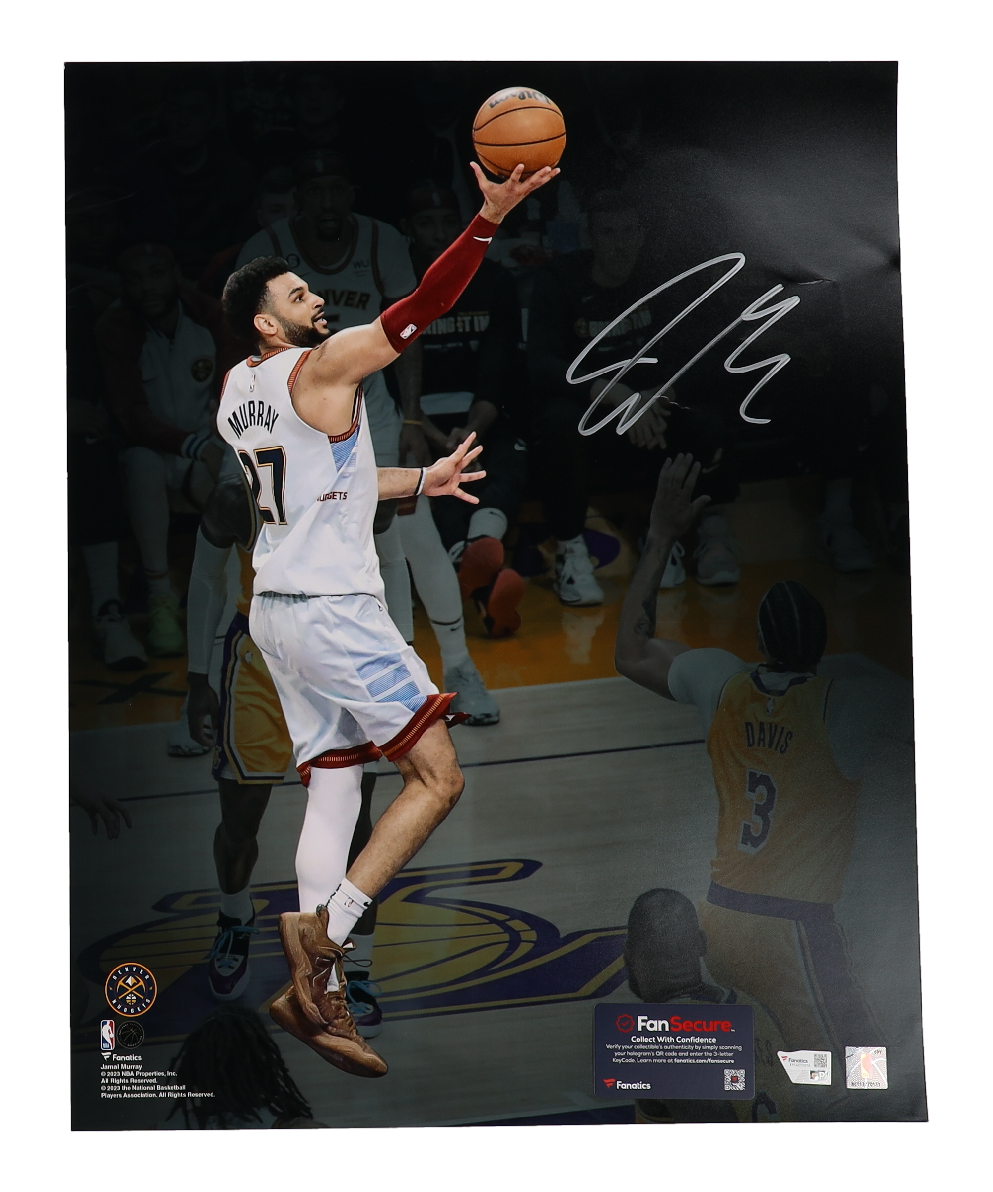 Jamal Murray Signed Nuggets 16x20 Photo (Fanatics) at PristineAuction.com Jamal Murray Signed Nuggets 16x20 Photo (Fanatics) at PristineAuction.com