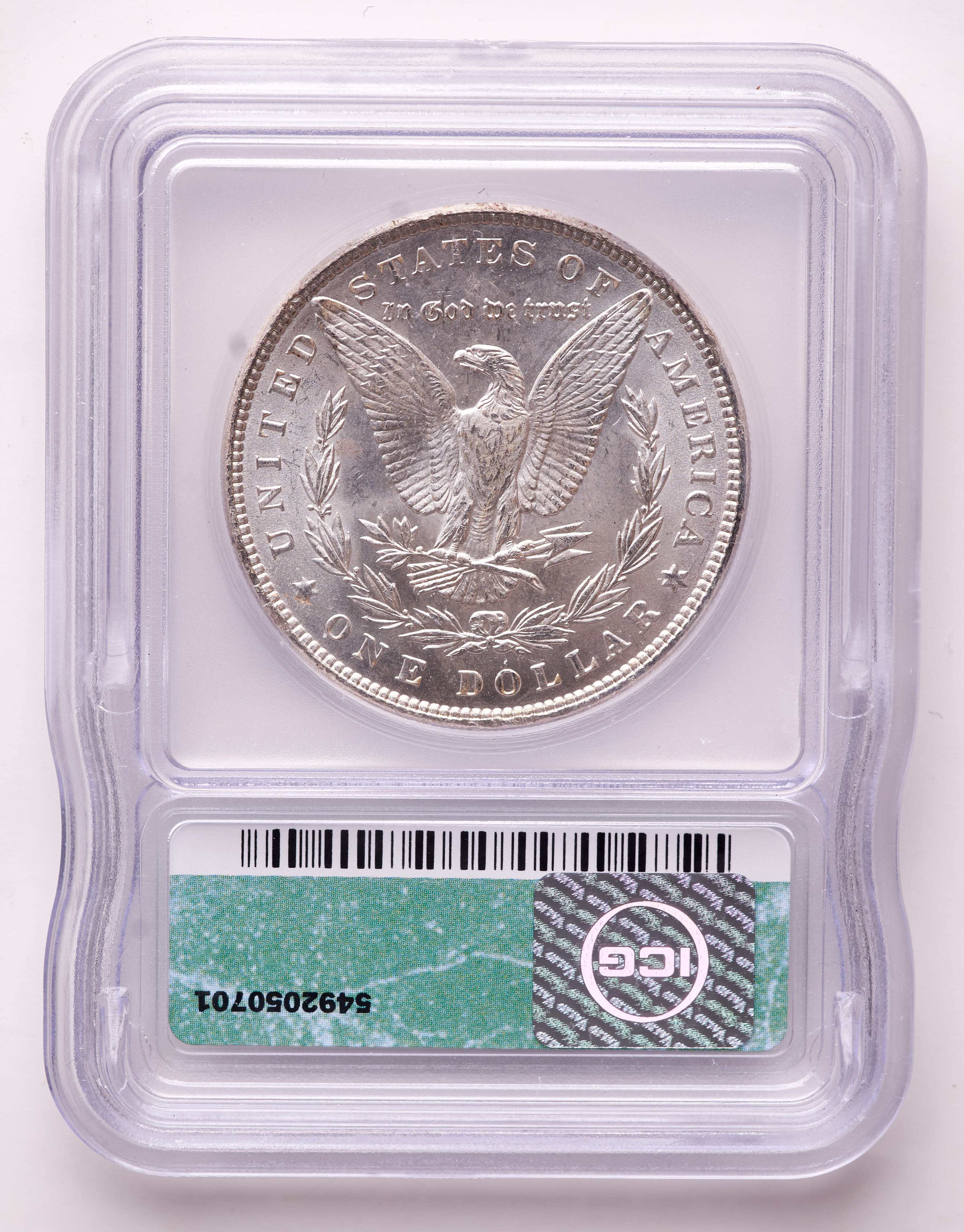 1887 Morgan Silver Dollar (ICG MS64) at PristineAuction.com 1887 Morgan Silver Dollar (ICG MS64) at PristineAuction.com