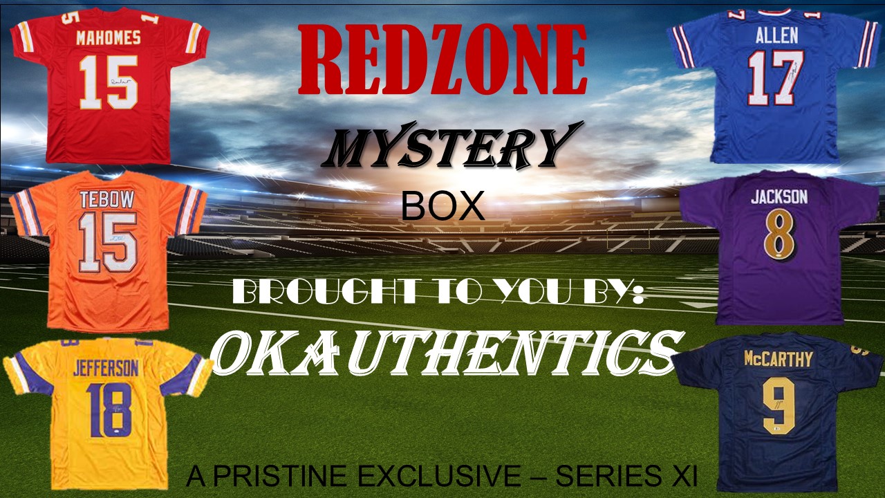 OKAUTHENTICS Red Zone Jersey Mystery Box - Series XI at PristineAuction.com OKAUTHENTICS Red Zone Jersey Mystery Box - Series XI at PristineAuction.com