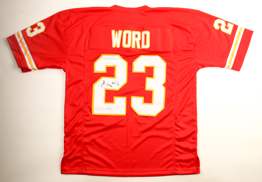 Barry Word Signed Jersey (PSA) at PristineAuction.com Barry Word Signed Jersey (PSA) at PristineAuction.com