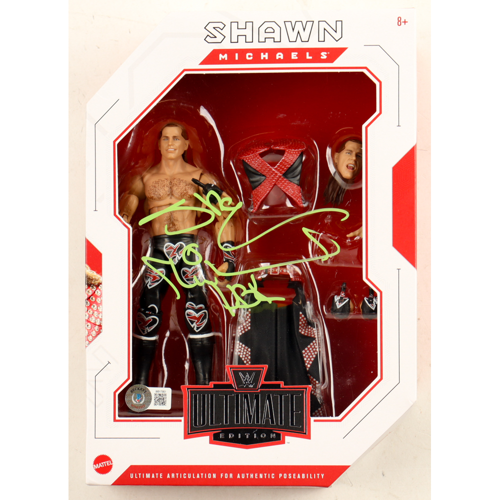 Shawn Michaels Signed WWE Ultimate Edition Action Figure