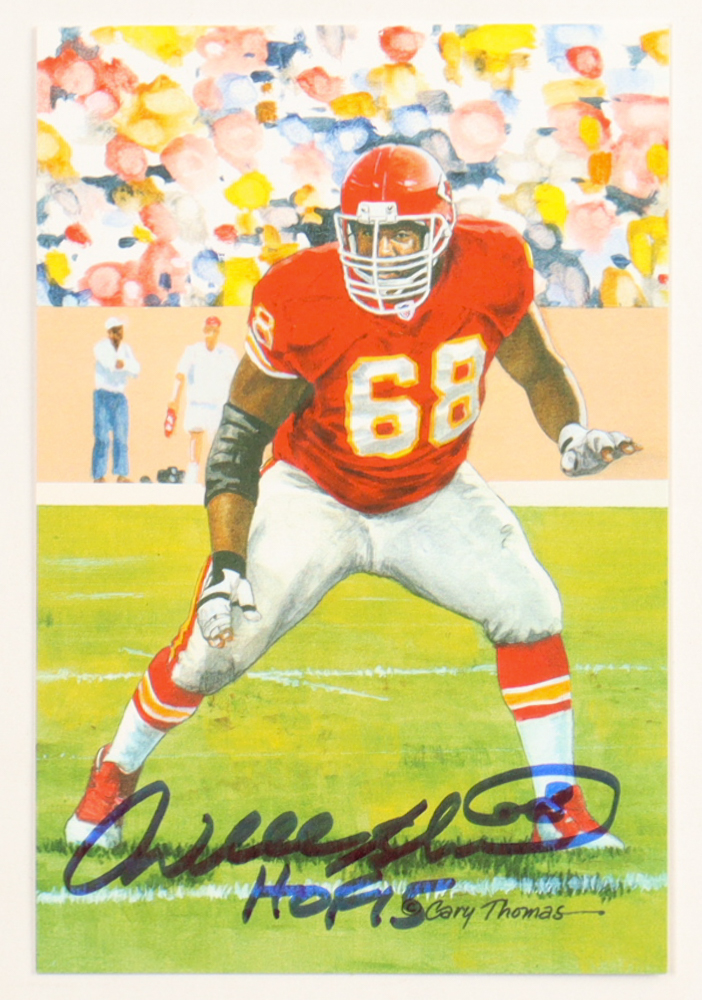 Will Shields Signed LE Chiefs Pro Football Hall of Fame Art Series Football Card Inscribed "HOF 15'" (JSA) at PristineAuction.com Will Shields Signed LE Chiefs Pro Football Hall of Fame Art Series Football Card Inscribed "HOF 15'" (JSA) at PristineAuction.com