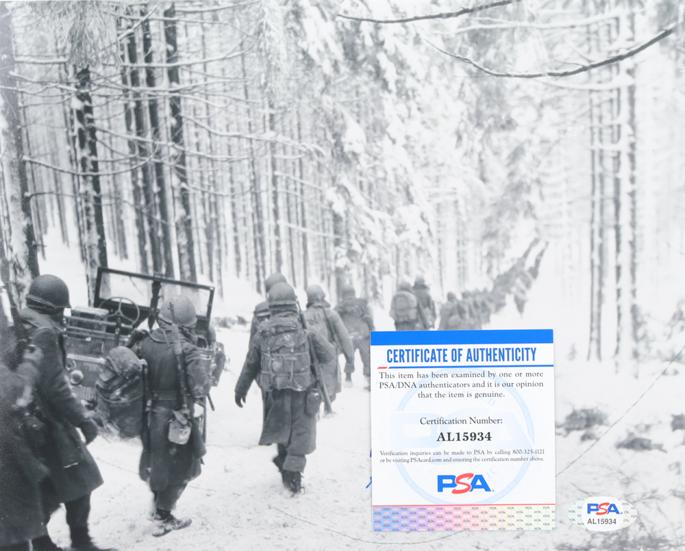 Vincent J. Speranza Signed 8x10 Photo Inscribed "H Co. 501 PIR" (PSA) at PristineAuction.com Vincent J. Speranza Signed 8x10 Photo Inscribed "H Co. 501 PIR" (PSA) at PristineAuction.com