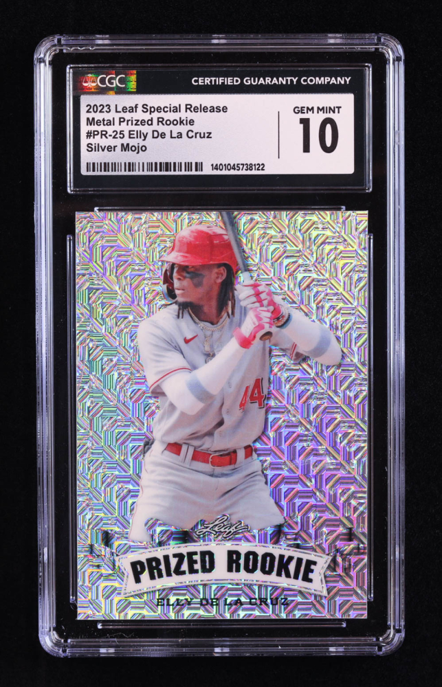 Elly De La Cruz 2023 Leaf Metal Special Release Prized Rookie Mojo 
