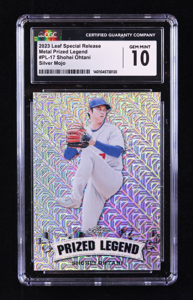 Shohei Ohtani 2023 Leaf Metal Special Release Prized Legend Mojo 