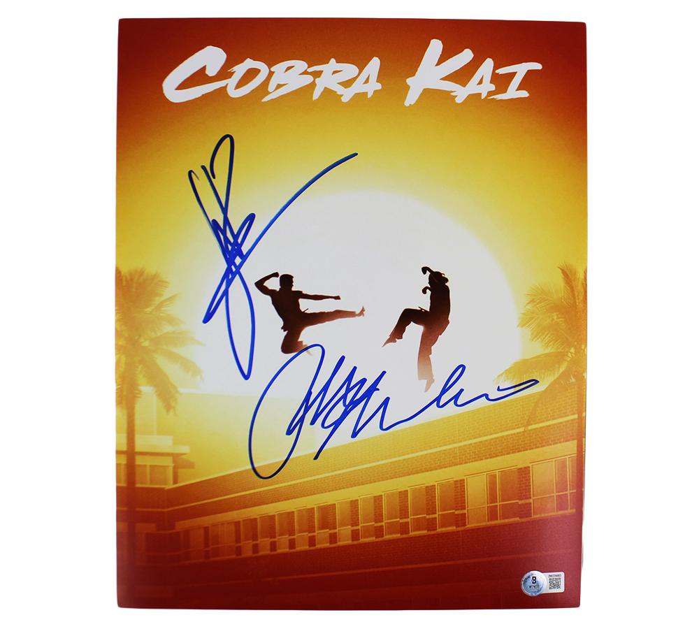 Ralph Macchio & William Zabka Signed "Cobra Kai" 11x14 Photo (Beckett) at PristineAuction.com Ralph Macchio & William Zabka Signed "Cobra Kai" 11x14 Photo (Beckett) at PristineAuction.com