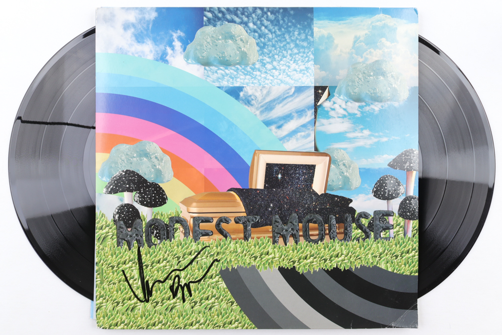 Isaac Brock Signed "The Golden Casket" Vinyl Record Album Cover (JSA) at PristineAuction.com Isaac Brock Signed "The Golden Casket" Vinyl Record Album Cover (JSA) at PristineAuction.com