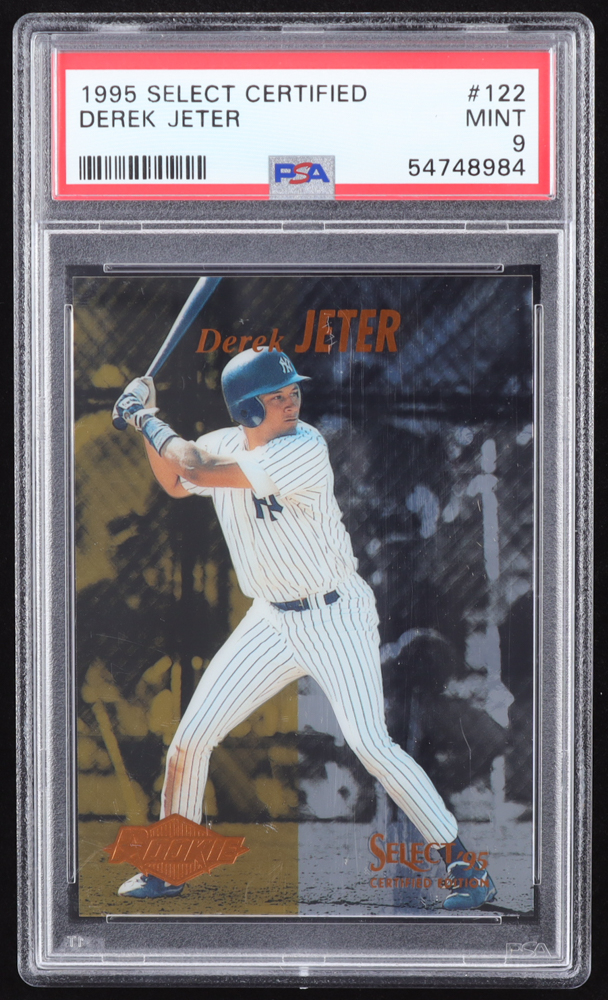 Derek Jeter 1995 Select Certified #122 RC (PSA 9) | Pristine Auction
