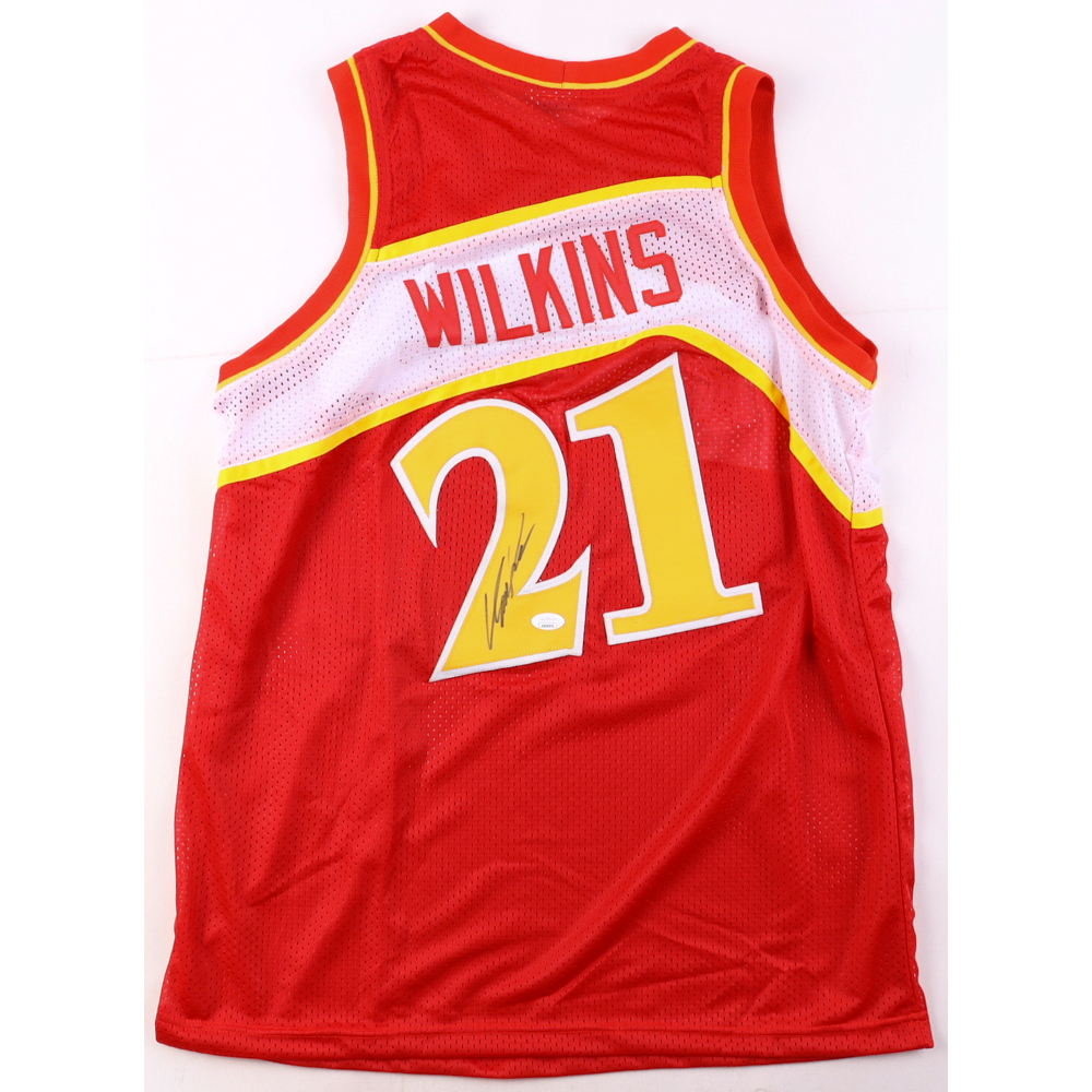 Dominique Wilkins Signed Jersey (JSA) at PristineAuction.com