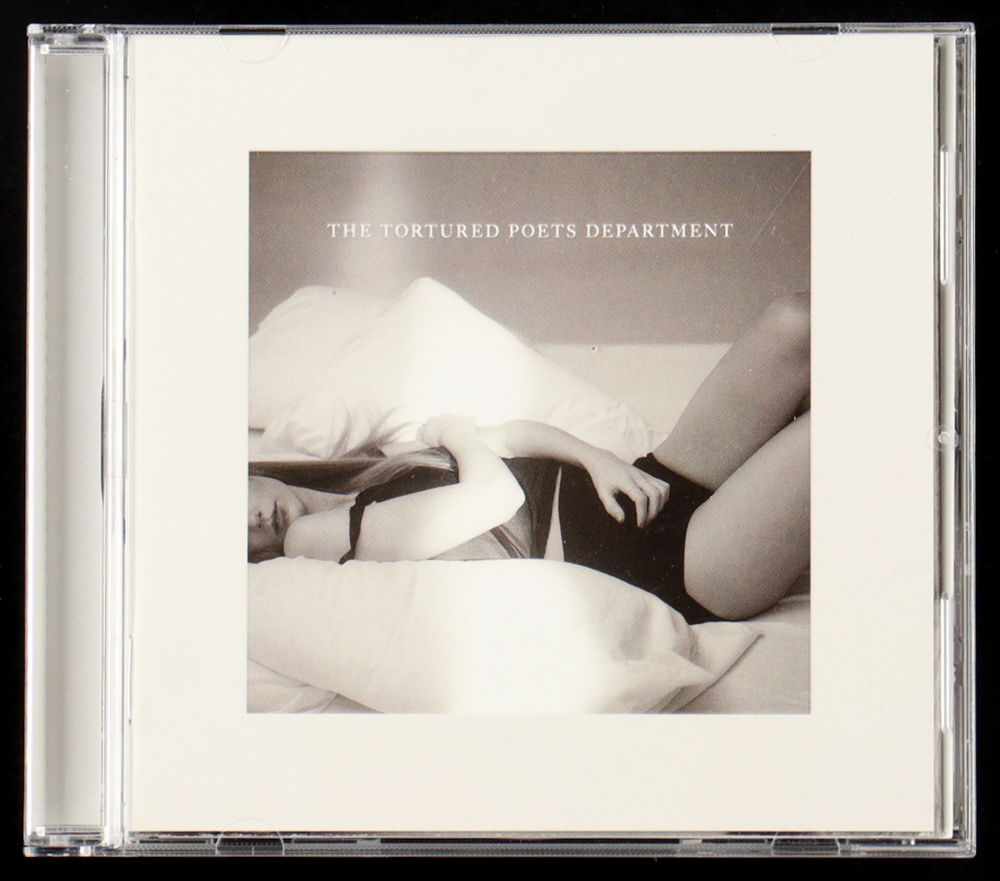 Taylor Swift Signed "The Tortured Poets Department" CD Insert With Case & Disc (JSA) at PristineAuction.com Taylor Swift Signed "The Tortured Poets Department" CD Insert With Case & Disc (JSA) at PristineAuction.com
