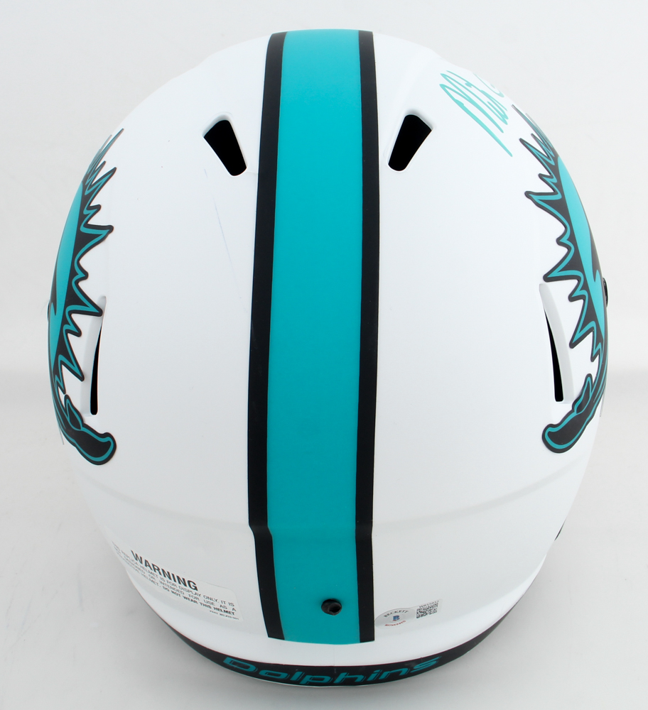 Mike Gesicki Signed Dolphins Full-Size Lunar Eclipse Alternate Speed Helmet (Beckett) at PristineAuction.com Mike Gesicki Signed Dolphins Full-Size Lunar Eclipse Alternate Speed Helmet (Beckett) at PristineAuction.com