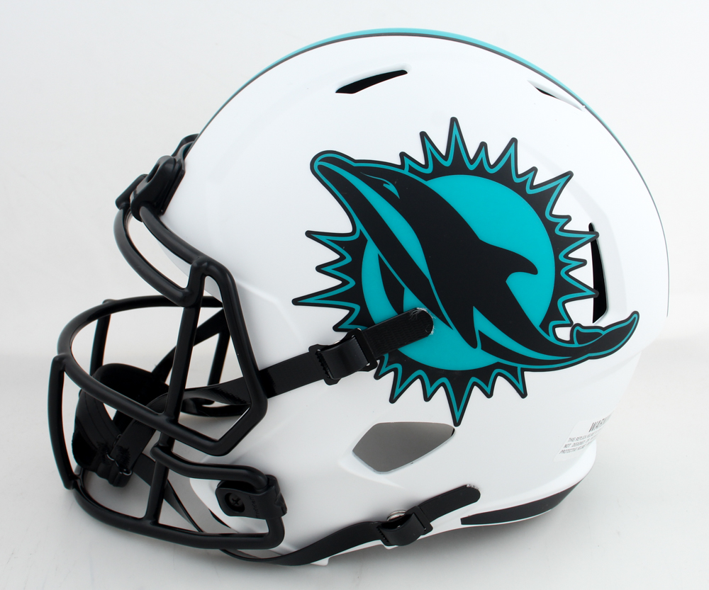 Mike Gesicki Signed Dolphins Full-Size Lunar Eclipse Alternate Speed Helmet (Beckett) at PristineAuction.com Mike Gesicki Signed Dolphins Full-Size Lunar Eclipse Alternate Speed Helmet (Beckett) at PristineAuction.com