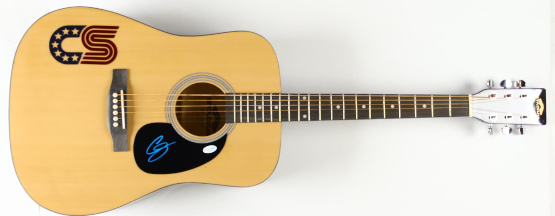 Chris Stapleton Signed 38" Acoustic Guitar (ACOA) at PristineAuction.com Chris Stapleton Signed 38" Acoustic Guitar (ACOA) at PristineAuction.com