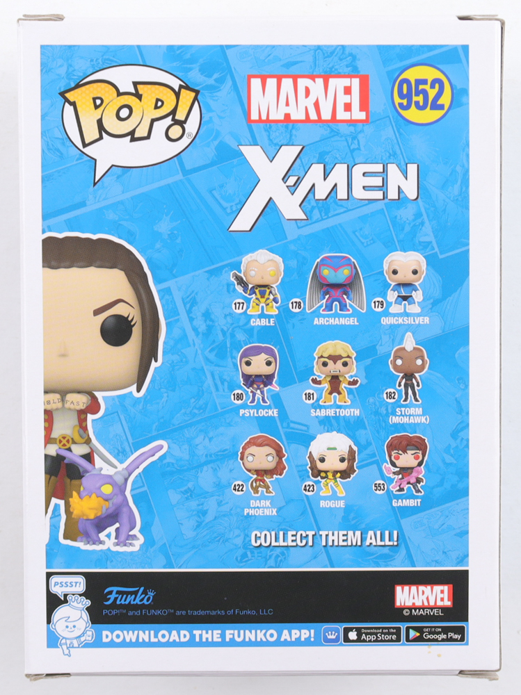 Elliot Page Signed "X-Men" #952 Kate Pryde with Lockheed Funko Pop! Vinyl Figure (ACOA) at PristineAuction.com Elliot Page Signed "X-Men" #952 Kate Pryde with Lockheed Funko Pop! Vinyl Figure (ACOA) at PristineAuction.com