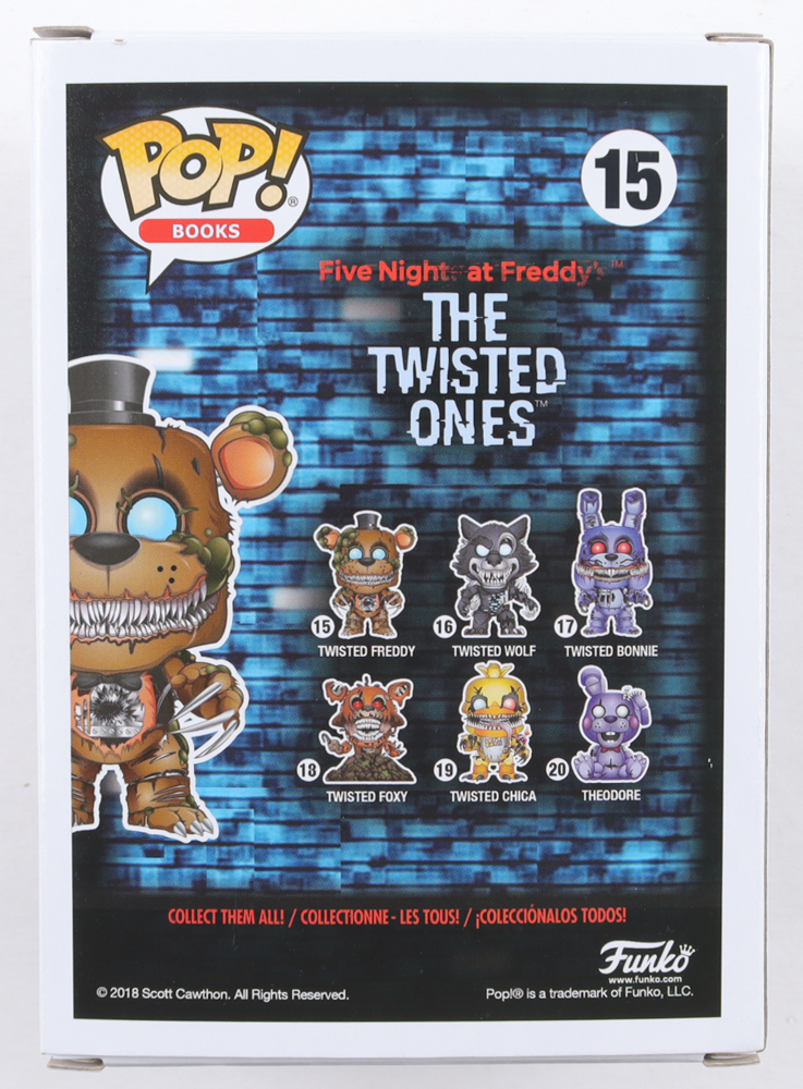 Josh Hutcherson Signed "Five Nights at Freddy's: The Twisted Ones" #15 Twisted Freddy Funko Pop! Vinyl Figure (ACOA) at PristineAuction.com Josh Hutcherson Signed "Five Nights at Freddy's: The Twisted Ones" #15 Twisted Freddy Funko Pop! Vinyl Figure (ACOA) at PristineAuction.com
