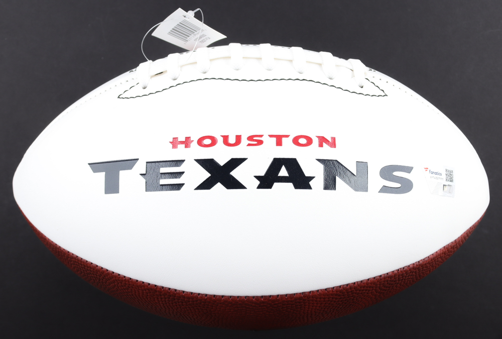 CJ Stroud Signed Texans Logo Football (Fanatics) at PristineAuction.com CJ Stroud Signed Texans Logo Football (Fanatics) at PristineAuction.com