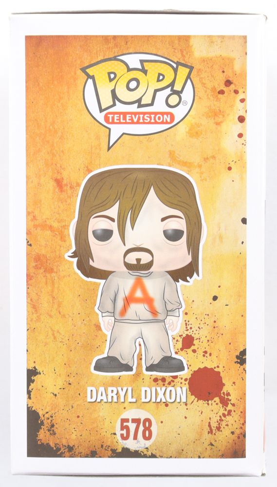 Norman Reedus Signed "The Walking Dead" #578 Daryl Dixon Funko Pop! Vinyl Figure (Beckett) at PristineAuction.com Norman Reedus Signed "The Walking Dead" #578 Daryl Dixon Funko Pop! Vinyl Figure (Beckett) at PristineAuction.com