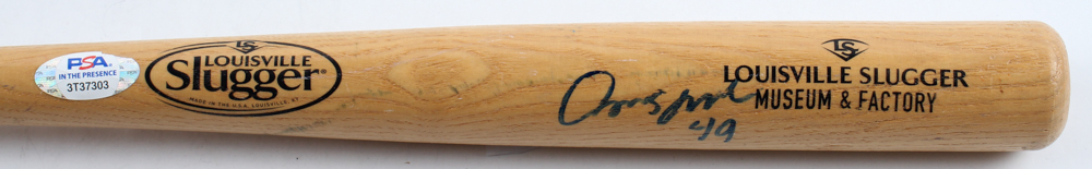 Carlos Marmol Signed Louisville Slugger Mini Baseball Bat (PSA) at PristineAuction.com Carlos Marmol Signed Louisville Slugger Mini Baseball Bat (PSA) at PristineAuction.com