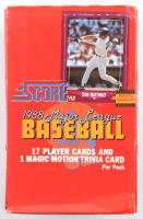 1988 Score Baseball Wax Box With (36) Packs at PristineAuction.com