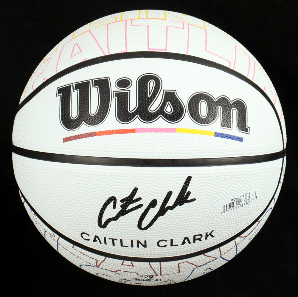 Caitlin Clark LE Wilson "Make Your Mark" Journey Series NBA Basketball at PristineAuction.com Caitlin Clark LE Wilson "Make Your Mark" Journey Series NBA Basketball at PristineAuction.com