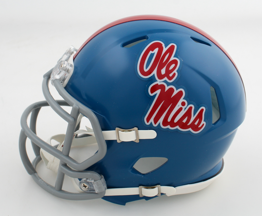 Jonathan Mingo Signed Ole Miss Rebels Speed Mini Helmet (JSA) at PristineAuction.com Jonathan Mingo Signed Ole Miss Rebels Speed Mini Helmet (JSA) at PristineAuction.com