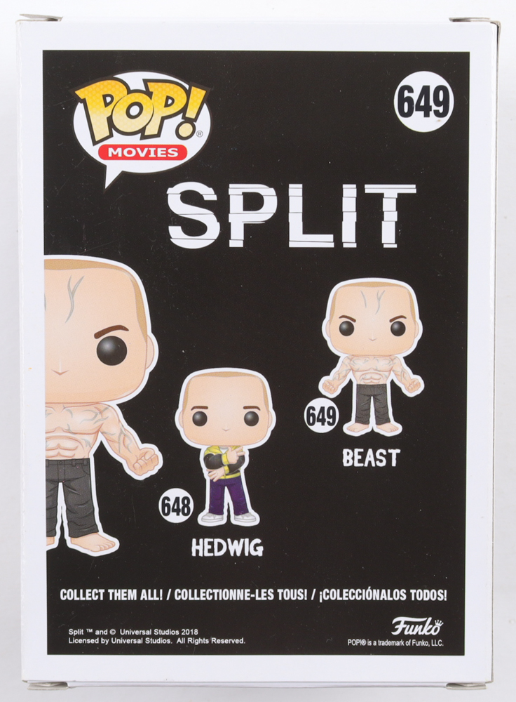 James McAvoy Signed "Split" #649 Beast Funko Pop! Vinyl Figure (JSA) at PristineAuction.com James McAvoy Signed "Split" #649 Beast Funko Pop! Vinyl Figure (JSA) at PristineAuction.com