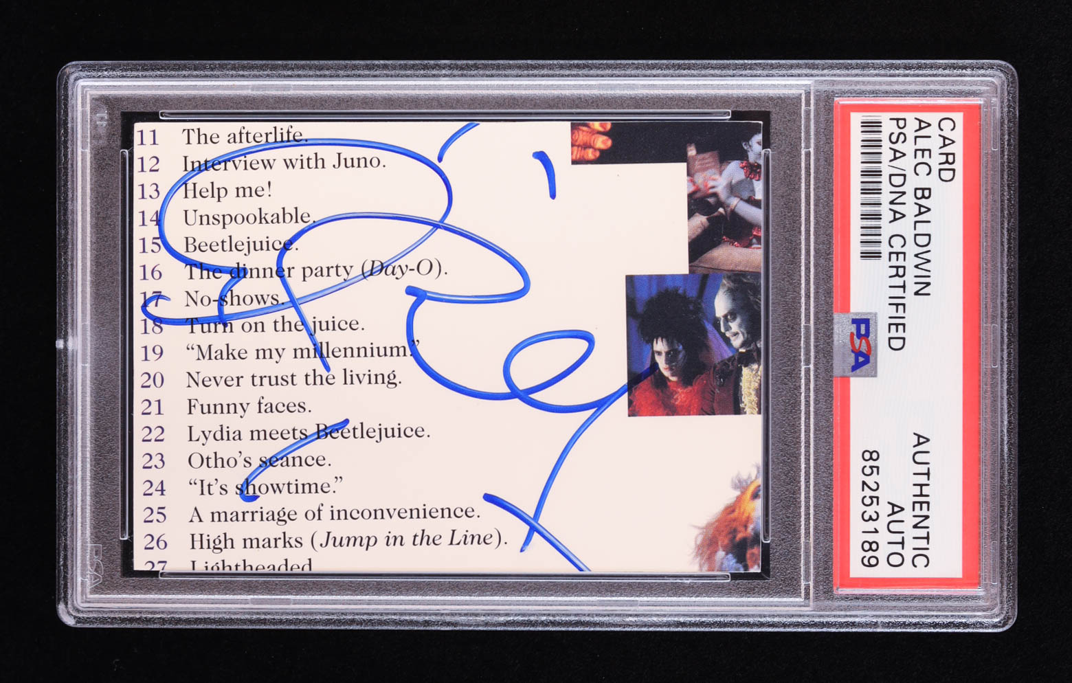 Alec Baldwin Signed Cut (PSA) at PristineAuction.com Alec Baldwin Signed Cut (PSA) at PristineAuction.com