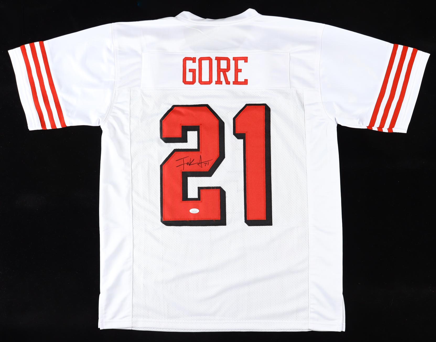 Frank Gore Signed Jersey (JSA) at PristineAuction.com Frank Gore Signed Jersey (JSA) at PristineAuction.com