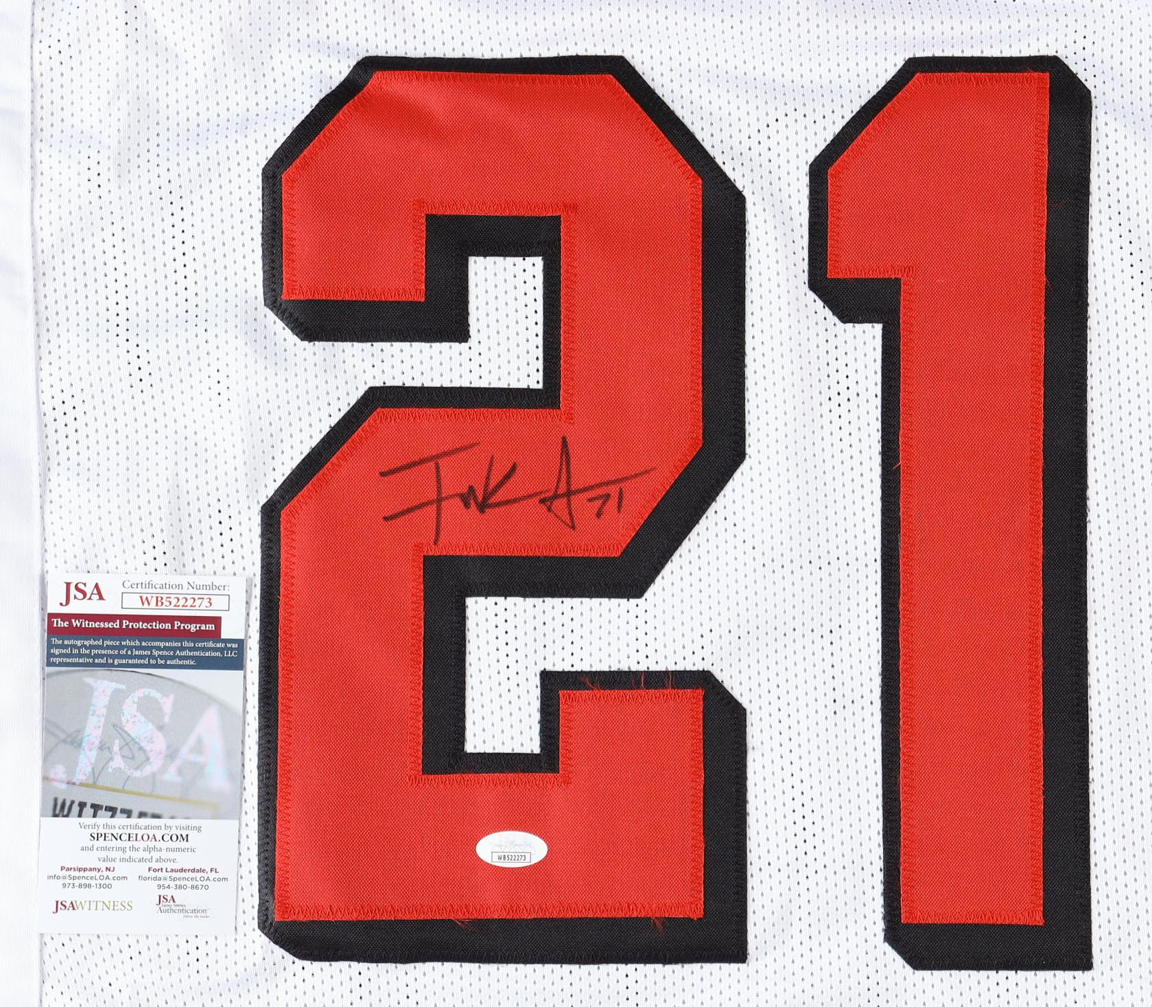 Frank Gore Signed Jersey (JSA) at PristineAuction.com Frank Gore Signed Jersey (JSA) at PristineAuction.com