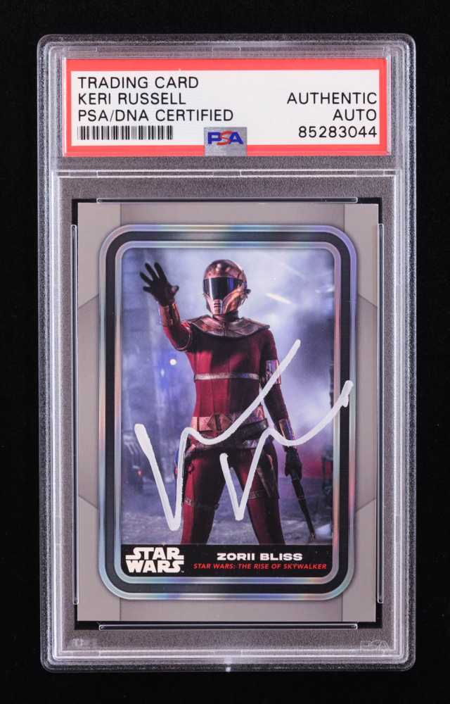 Keri Russell Signed Star Wars Trading Card (PSA) | Pristine Auction