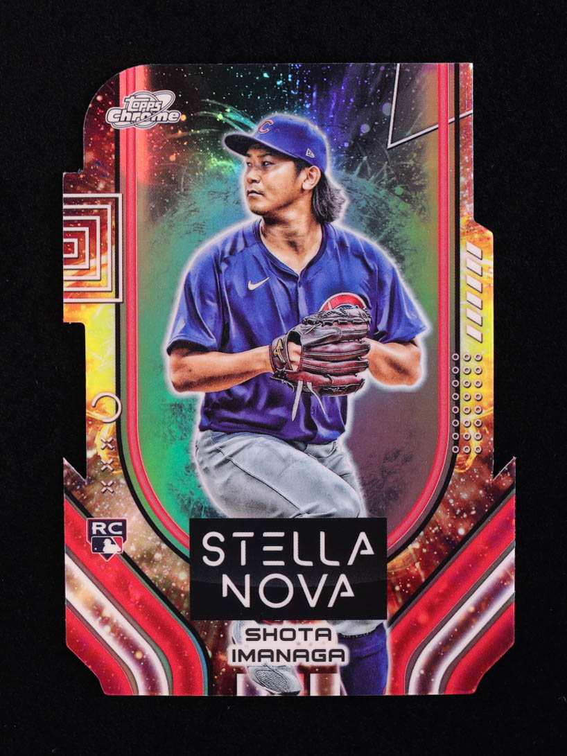 Shota Imanaga 2024 Topps Chrome Stella Nova Die Cut #SN13 RC at PristineAuction.com Shota Imanaga 2024 Topps Chrome Stella Nova Die Cut #SN13 RC at PristineAuction.com