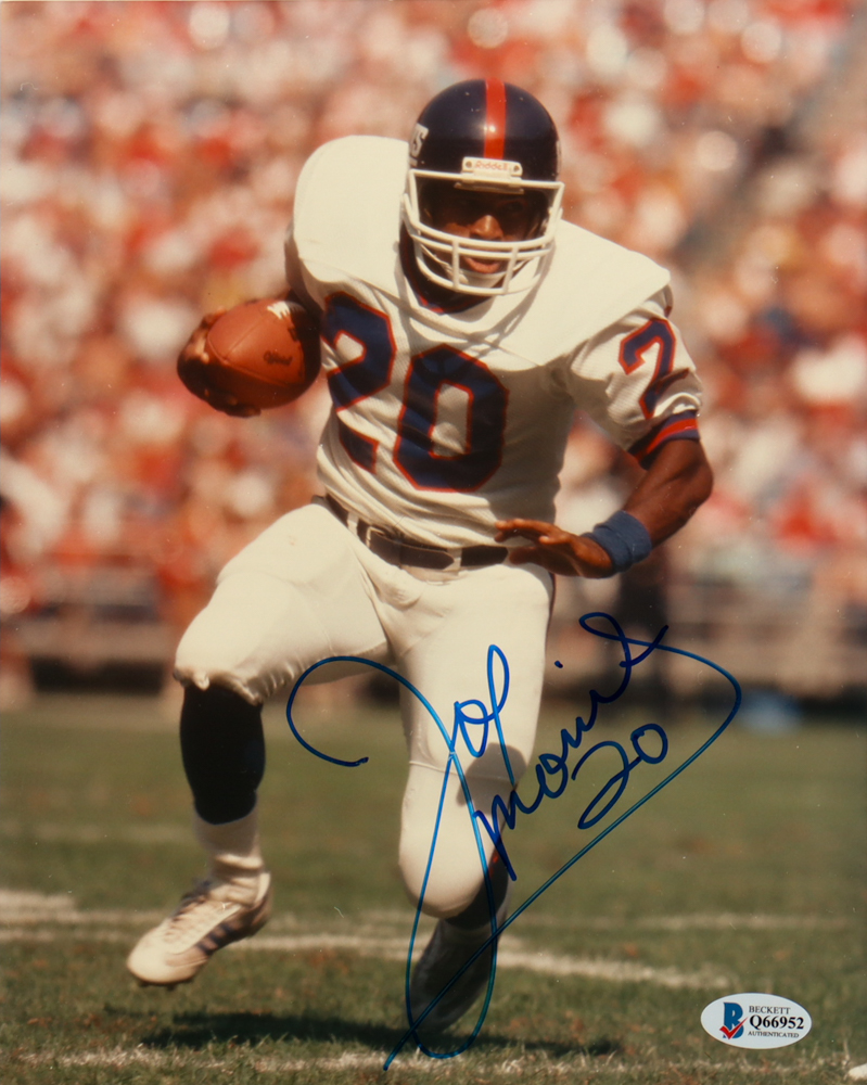 Joe Morris Signed Giants 8x10 Photo (Beckett) at PristineAuction.com Joe Morris Signed Giants 8x10 Photo (Beckett) at PristineAuction.com