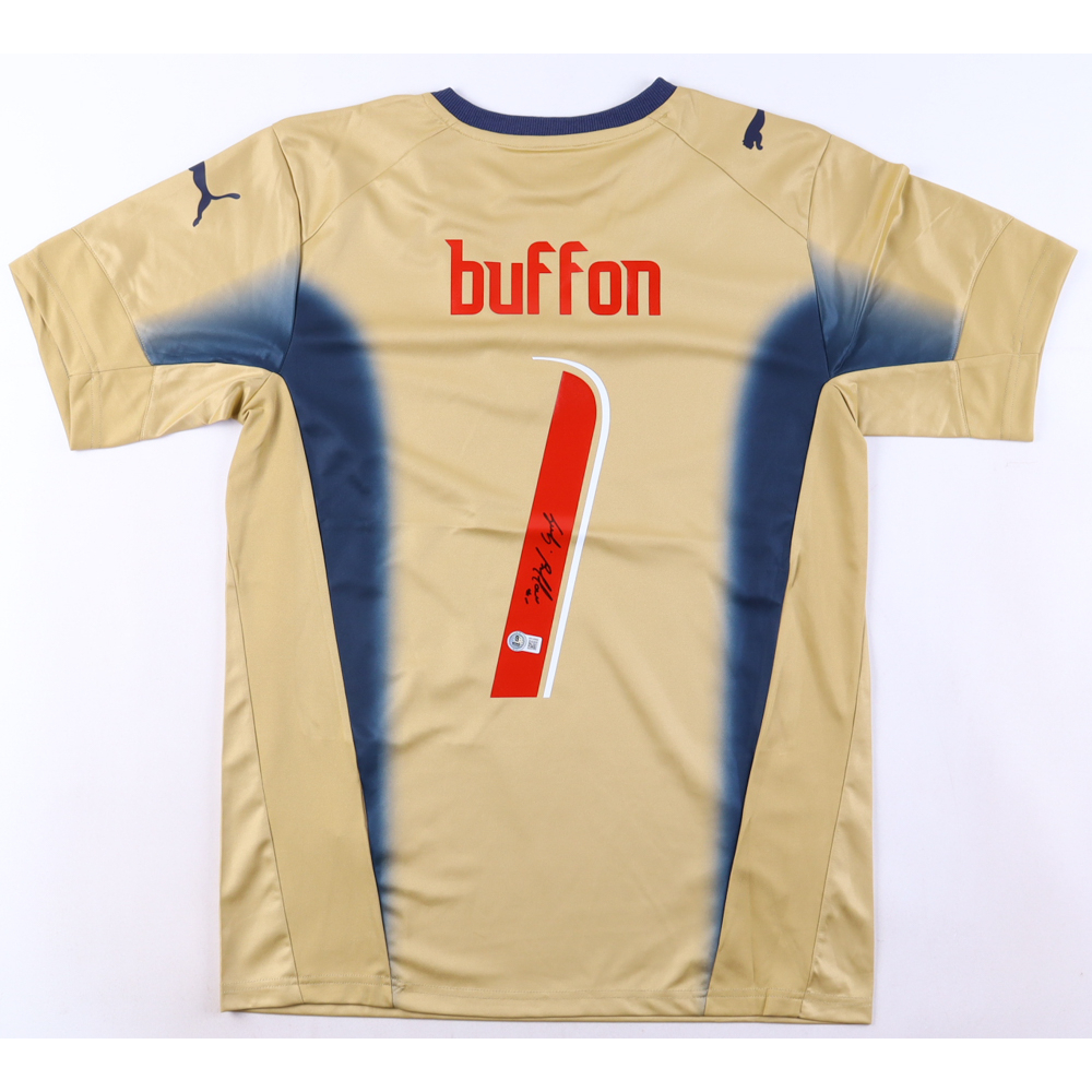 Maillot Domicile Italie FC Signé Gianluigi Buffon #1 - Avec Certificat